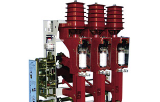 高壓負(fù)荷開關(guān)主要由隔離開關(guān)和簡單的滅弧裝置組成，功能是通斷負(fù)荷電流和過負(fù)荷電流，隔離電源保證安全檢修。高壓負(fù)荷開關(guān)一般無法斷開電流，需和高壓熔斷器串聯(lián)，借助高壓熔斷器來切斷電流。高壓負(fù)荷開關(guān)根據(jù)結(jié)構(gòu)的不同分為氣式、壓氣式、真空式和SF6式等，操作機(jī)構(gòu)有手動、電動等形式。